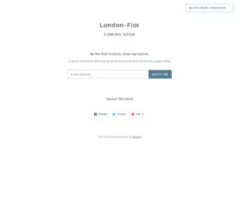 Londonfior.com(Londonfior) Screenshot