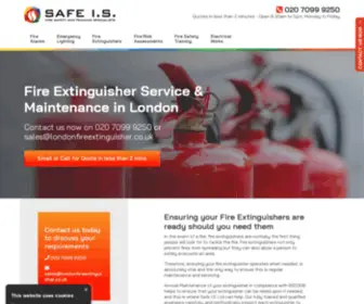 Londonfireextinguisher.co.uk(Fire Extinguisher Service & Maintenance in London) Screenshot