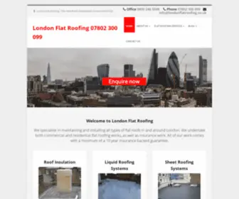 Londonflatroofing.co.uk(London Flat Roofing Company) Screenshot