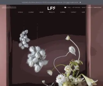 Londonflowerschool.com(London Flower School) Screenshot