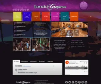 Londongroove.co.uk(Club nights for The Anthologist) Screenshot