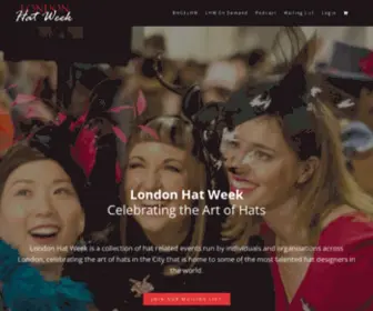 Londonhatweek.com(London Hat Week) Screenshot