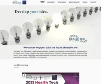 Londonhealthtechchallenge.org(London Health Tech Challenge) Screenshot