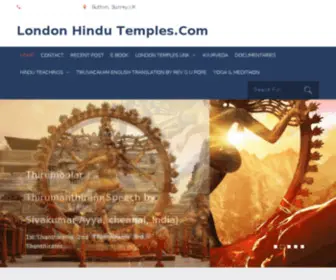 Londonhindutemples.com(Extensive selection of high) Screenshot