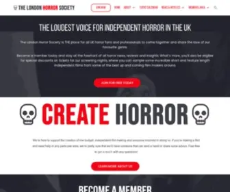 Londonhorrorsociety.co.uk(The London Horror Society) Screenshot