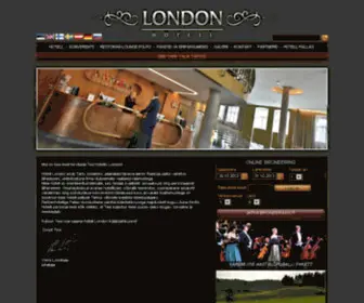 Londonhotel.ee(London Hotel in Tartu) Screenshot