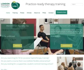 Londonhypnotherapyacademy.co.uk(London Hypnotherapy Academy) Screenshot