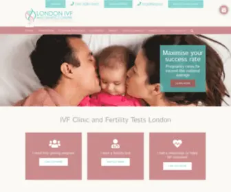 LondonivFandgenetics.co.uk(IVF Clinic London) Screenshot