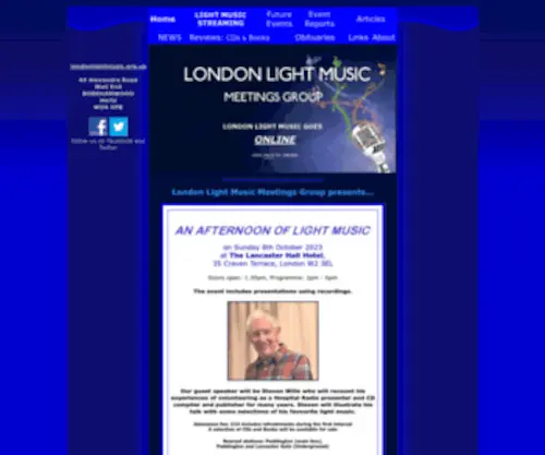 Londonlightmusic.org.uk(London Light Music Meetings Group) Screenshot