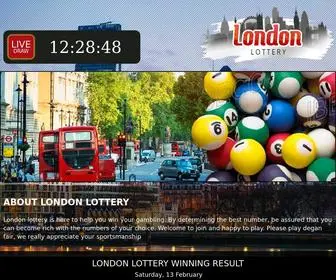 Londonlottery.net Screenshot