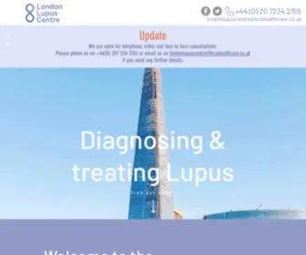 Londonlupuscentre.com(London Lupus Centre) Screenshot