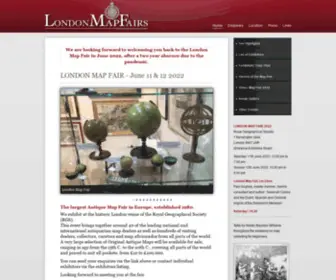 Londonmapfairs.com(London Map Fairs) Screenshot