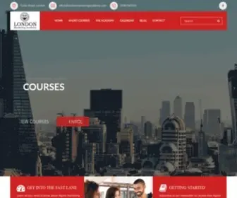 Londonmarketingacademy.com(Digital Marketing Courses in London) Screenshot