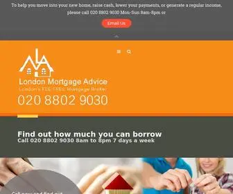 Londonmortgageadvice.co.uk(Free Mortgage Advice) Screenshot