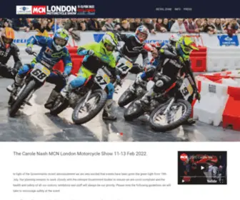 Londonmotorcycleshow.com(MCN Motorcycle Show 2013) Screenshot