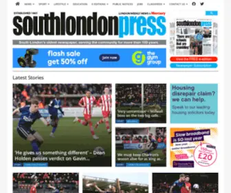 Londonnewsonline.co.uk(South London Press & Mercury) Screenshot