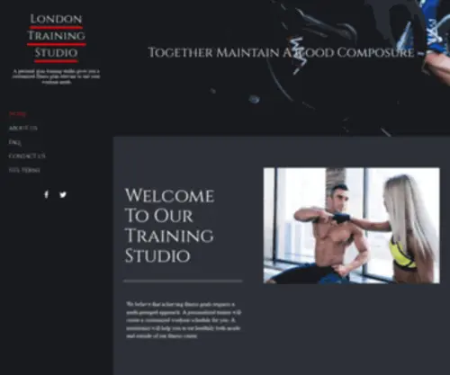 Londonpersonaltrainingstudio.com(London Personal Training Studio) Screenshot