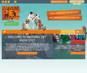 Londonpetshow.co.uk(London Pet ShowWelcome) Screenshot