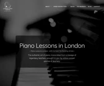 Londonpianocentre.com(Piano Lessons London) Screenshot