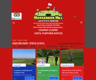 Londonpitchnputt.com(Horsenden Hill Activity Centre) Screenshot