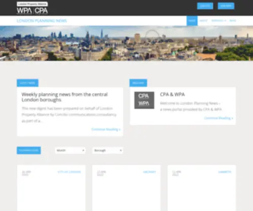 Londonplanning.org.uk(London Planning News) Screenshot