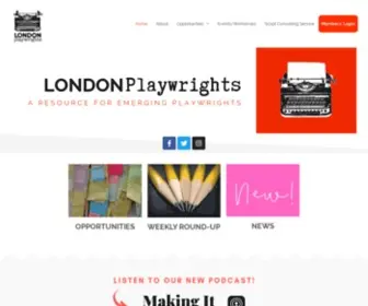 Londonplaywrightsblog.com(Londonplaywrightsblog) Screenshot