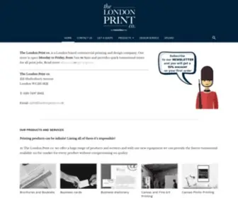 Londonprint.co.uk(London Print) Screenshot