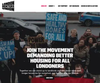 Londonrentersunion.org(London Renters Union) Screenshot