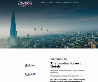 Londonresort-Hotels.com(A unique opportunity) Screenshot