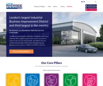 Londonriversidebid.co.uk(London Riverside Business improvement District) Screenshot