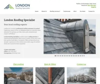 Londonroofingspecialist.co.uk(Roofers London) Screenshot