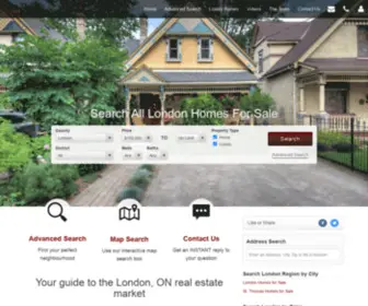 Londonsbest.ca(Real Estate Search London ON Homes For Sale) Screenshot