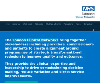 Londonscn.nhs.uk(Londonscn) Screenshot