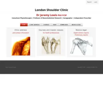 Londonshoulderclinic.com(Bot Verification) Screenshot