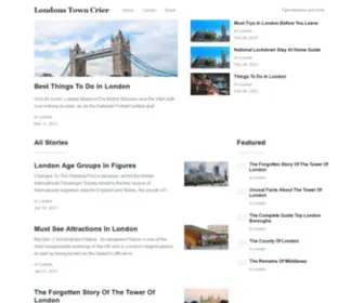 Londonstowncrier.co.uk(Londons Town Crier) Screenshot