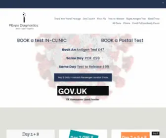 Londontesting.co.uk(Covid19 Tests London) Screenshot