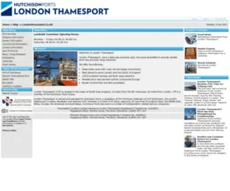 Londonthamesport.co.uk(London Thamesport Online) Screenshot