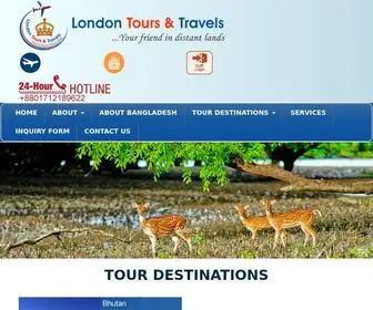 Londontourstravels.com(London Tours & Travles) Screenshot