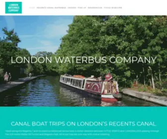 Londonwaterbus.com(LONDON WATERBUS COMPANY) Screenshot