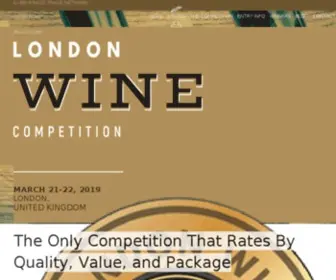 Londonwinecompetition.com(London Wine Competition) Screenshot