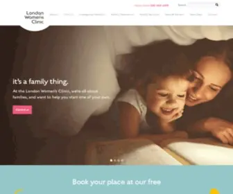 Londonwomensclinic.com(World Class Fertility Clinic) Screenshot