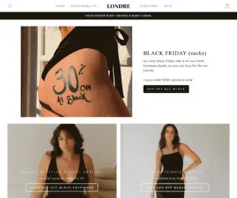 Londrebodywear.com(Londre Bodywear) Screenshot