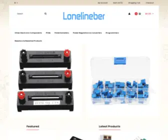 Lonelineber.com(Lonelineber Store) Screenshot