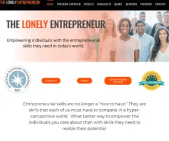 Lonelyentrepreneur.org(Our mission) Screenshot