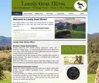 Lonelygoatolives.com.au(Lonely Goat Olives) Screenshot