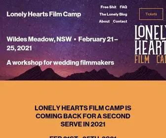 Lonelyheartsfilmcamp.co(Lonely Hearts Film Camp) Screenshot