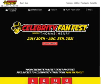 Lonestarcomiccon.com(Celebrity Fan Fest) Screenshot