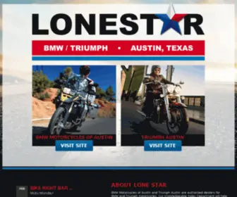 Lonestarcycle.com(Lone Star BMW) Screenshot