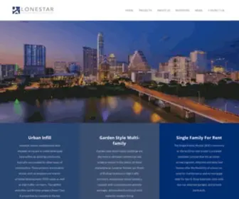 Lonestardevelopmentpartners.com(One of the fastest growing real estate development firms in Austin) Screenshot