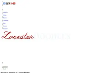 Lonestardoodles.com(Lonestar Doodles) Screenshot